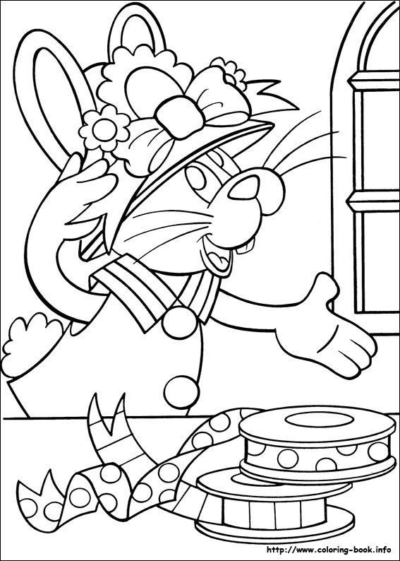 Peter Cottontail coloring picture